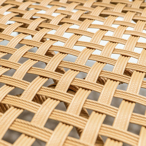 English Elm K&K 43" Propane Gas Fire Pit Table 60000 BTU Open Weave Wicker with Glass Wind Guard & Blue Stones orange-yellow N707P210158Z