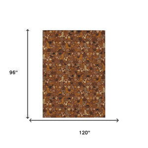 Stars Pattern Washable Polyester Area Rug for Indoor Outdoor Patios and Living Spaces Decor
