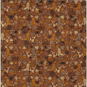 Stars Pattern Washable Polyester Area Rug for Indoor Outdoor Patios and Living Spaces Decor