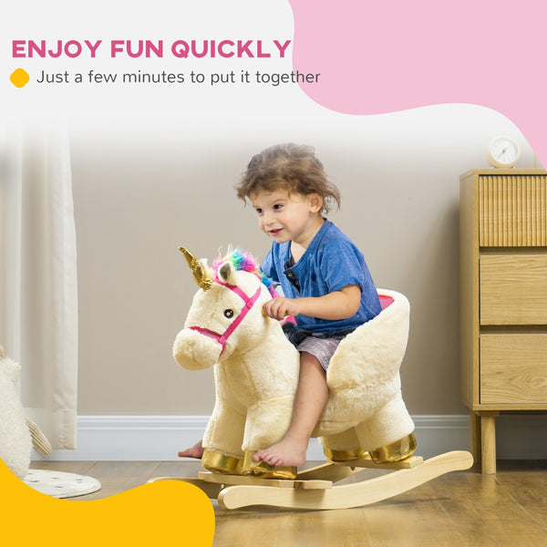 English Elm Aosom Toddler Foot Powered Ride on Atv Toy with Led Lights and Music Buttons W2225P249741