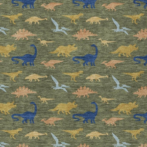 HomeRoots 9 X 12 Olive Geometric Polyester Indoor Outdoor Washable Rug for Patio or Living Room 733810