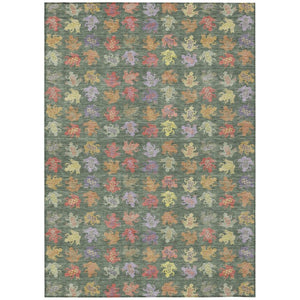 8 Ft X 10 Ft Washable Geometric Polyester Area Rug for Indoor Outdoor Living
