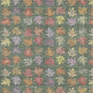 HomeRoots 8 Ft X 10 Ft Washable Geometric Polyester Area Rug for Indoor Outdoor Living 733821