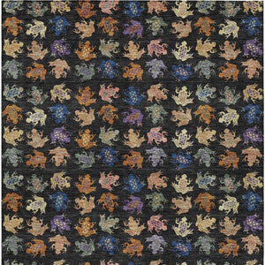 5x8 Geometric Indoor Outdoor Area Rug Machine Washable Polyester Patio Living Room