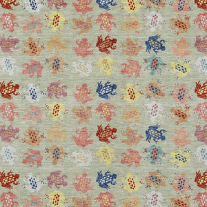 HomeRoots 9x12 Geometric Polyester Area Rug Machine Washable Indoor Outdoor Patio Living Room 733834