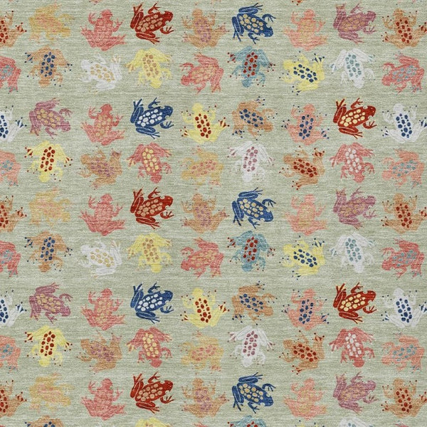 HomeRoots 10 X 14 Geometric Polyester Area Rug Washable for Patios Entryways and Living Rooms 733835