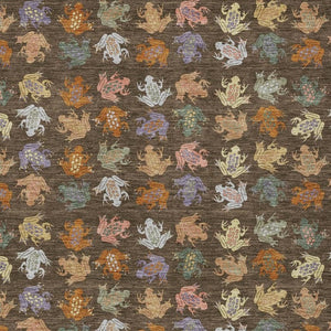 HomeRoots 9x12 Geometric Polyester Area Rug Washable Low Pile for Patio or Living Room 733840