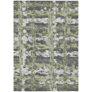 8x10 Abstract Indoor Outdoor Area Rug Washable Polyester Stain Resistant Patio