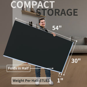 English Elm 9ft Foldable Ping Pong Conversion Top Mdf Playing Surface for Game Room Fun Black W1408P442642