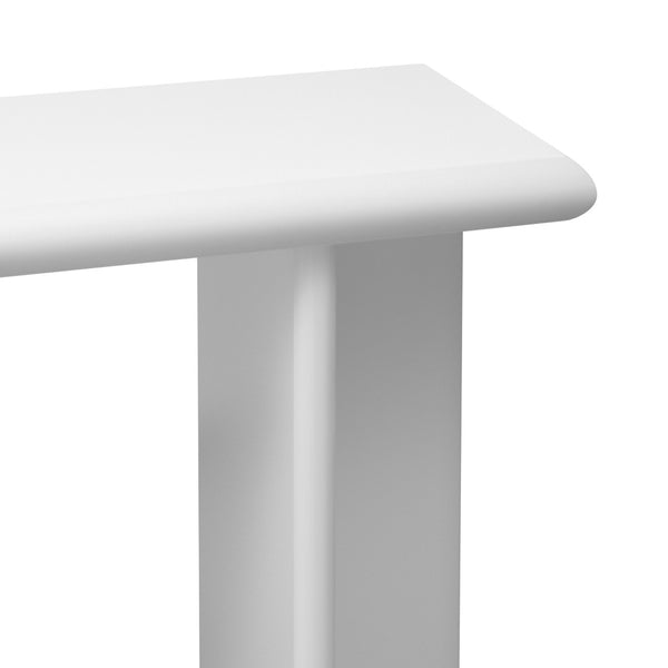 English Elm U_Style Modern Entryway Table With L-Shaped Legs - Sleek Console For Hallway, Foyer & Living Room N711P216234A-GIGA