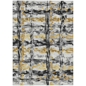 9 X 12 Abstract Polyester Area Rug Stain Resistant Indoor Outdoor Living Room