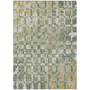 9 X 12 Abstract Washable Polyester Area Rug for Indoor Outdoor Patios and Pets