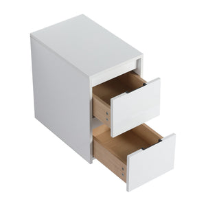 English Elm 36" Bathroom Vanity With Resin Sink, Soft-Close Doors & Side Cabinet For Modern Elegance & Storage W999S00420