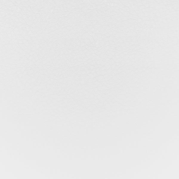 English Elm Adjustable Barstool with White Faux Leather Upholstery, Gas Lift, 360° Swivel & Footrest for Kitchen Islands B089P390147