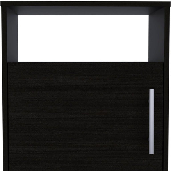 20 Inch Wood Nightstand Compact Bedside Storage Table for Modern Bedroom Decor and Style