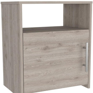 20 Inch Wood Nightstand Compact Bedside Storage Table for Modern Bedroom Decor and Style