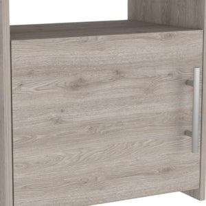 20 Inch Wood Nightstand Compact Bedside Storage Table for Modern Bedroom Decor and Style