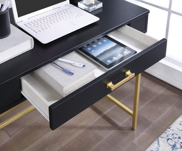 OSP Home Furnishings Modern Life Desk Black