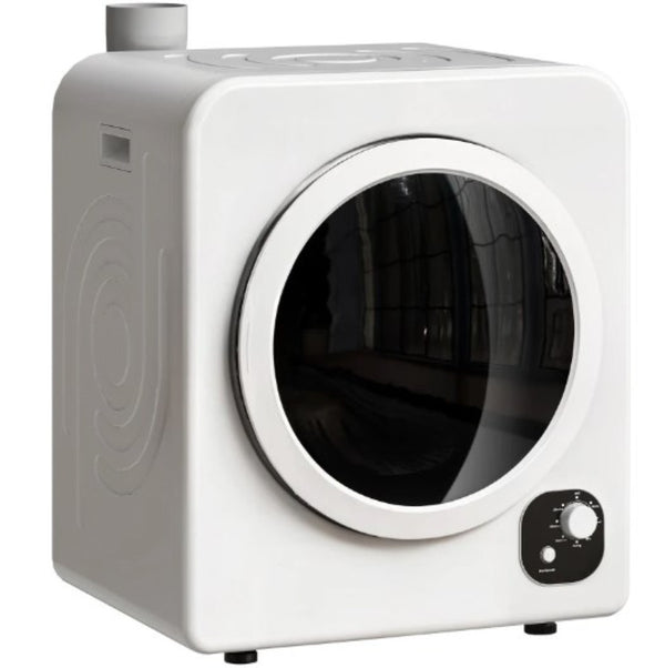 English Elm Compact Electric Clothes Dryer 1300w Stainless Drum Portable Apartment Laundry T3971P430789