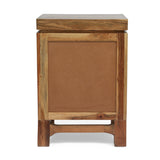 Christopher Knight Home® - Noble House - Wadley Boho Handcrafted Acacia Wood Nightstand