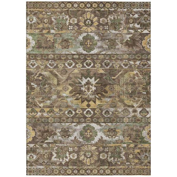 9 X 12 Cactus Polyester Area Rug Stain Resistant for Indoor Outdoor Spaces