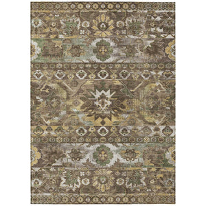 10 X 14 Cactus Polyester Area Rug Washable Stain Resistant Indoor Outdoor Patio