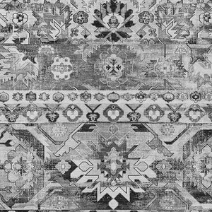 HomeRoots 9x12 Polyester Cactus Print Area Rug Stain Resistant for Patio Porch or Living Room 734534