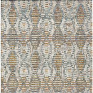 8x10 Floral Medallion Polyester Area Rug Washable Stain Resistant for Patio