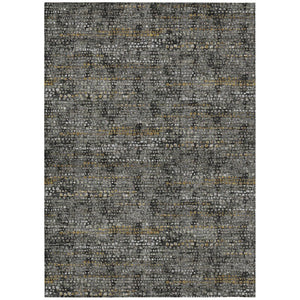 10 X 14 Abstract Polyester Indoor Outdoor Rug Washable Stain Resistant Patio Decor