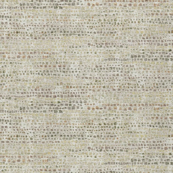 HomeRoots 10 Ft X 14 Ft Abstract Ivory Beige Washable Polyester Rug for Indoor Outdoor Use 734613