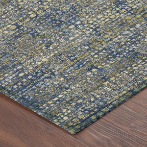 10 X 14 Abstract Washable Polyester Area Rug for Patio Living Room or Porch