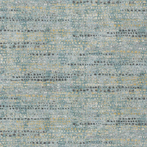 HomeRoots 8 X 10 Teal Pewter Abstract Polyester Area Rug Stain Resistant Indoor Outdoor 734629