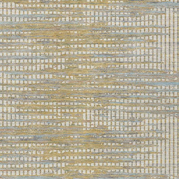 HomeRoots 10 X 14 Ivory Beige Abstract Polyester Area Rug Washable Stain Resistant Indoor Outdoor 734667