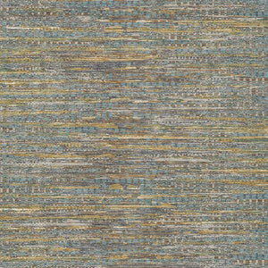 HomeRoots 5 X 8 Teal Taupe Abstract Polyester Area Rug Washable for Patio or Living Room 734681