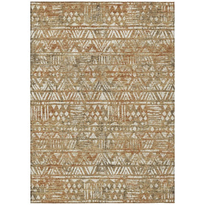 9 X 12 Geometric Polyester Area Rug Stain Resistant Indoor Outdoor Patio Living Room