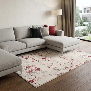 9 X 13 Abstract Polypropylene Area Rug Stain Resistant Modern Living Room Accent