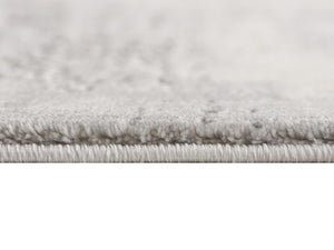 8 X 11 Abstract Gray Beige Polypropylene Area Rug Stain Resistant Modern Living Room