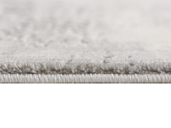 8 X 11 Abstract Gray Beige Polypropylene Area Rug Stain Resistant Modern Living Room