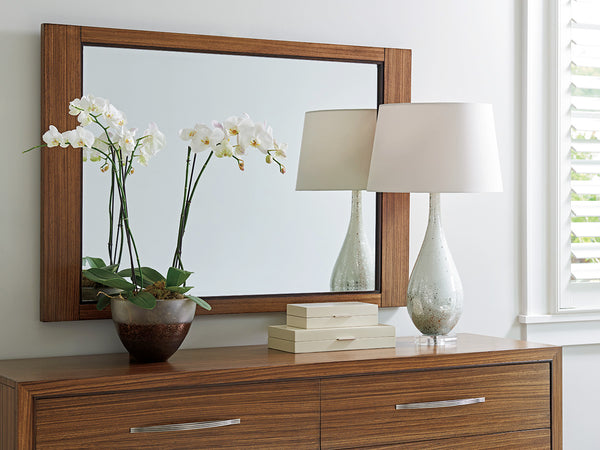 Lexington Daphne Mirror - Contemporary Elegance With Dark Umber Frame, Versatile Design For Any Space Nikka  734-205