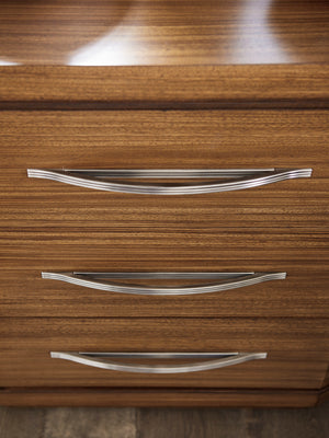 Lexington Barnes Nightstand - Contemporary Elegance With Three Spacious Drawers And Unique Canted-front Design Nikka  734-623