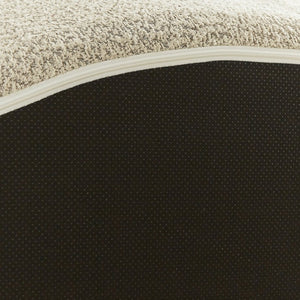 English Elm Curved Chenille Sectional Sofa Deep Seat Cloud Cushions Four Seater Modern Living Room Light Khaki W3505P456566