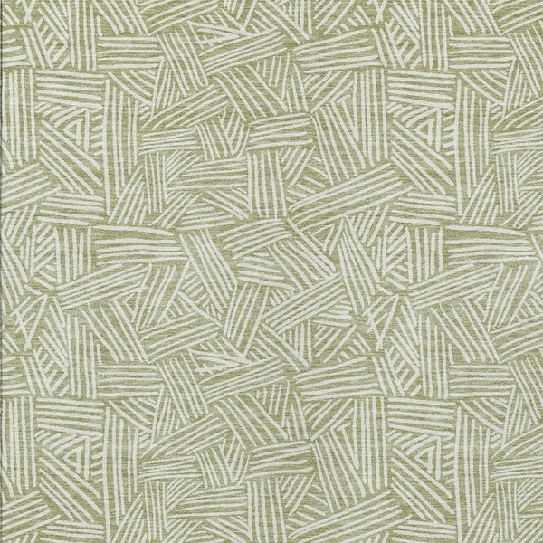 8 Foot Geometric Polyester Area Rug for Indoor Outdoor Stain Resistant Living Spaces