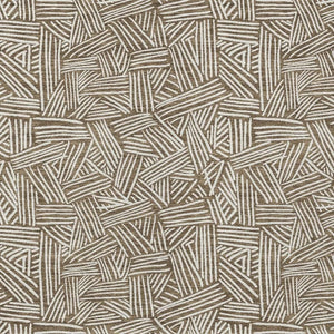 10 X 14 Geometric Polyester Area Rug Washable Indoor Outdoor Brown Ivory