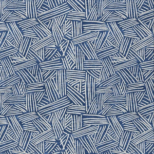 5x8 Navy Ivory Geometric Polyester Area Rug Washable Stain Resistant Indoor Outdoor