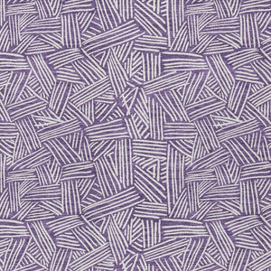5 X 8 Purple Beige Geometric Polyester Area Rug Washable for Patio or Living Room