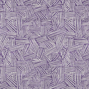 5 X 8 Purple Beige Geometric Polyester Area Rug Washable for Patio or Living Room