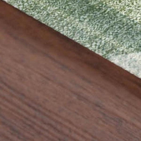 8 Foot Round Abstract Polyester Rug Washable Stain Resistant for Indoor Outdoor Use