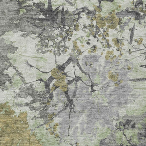 5 X 8 Abstract Indoor Outdoor Area Rug Washable Polyester for Patio or Living Room