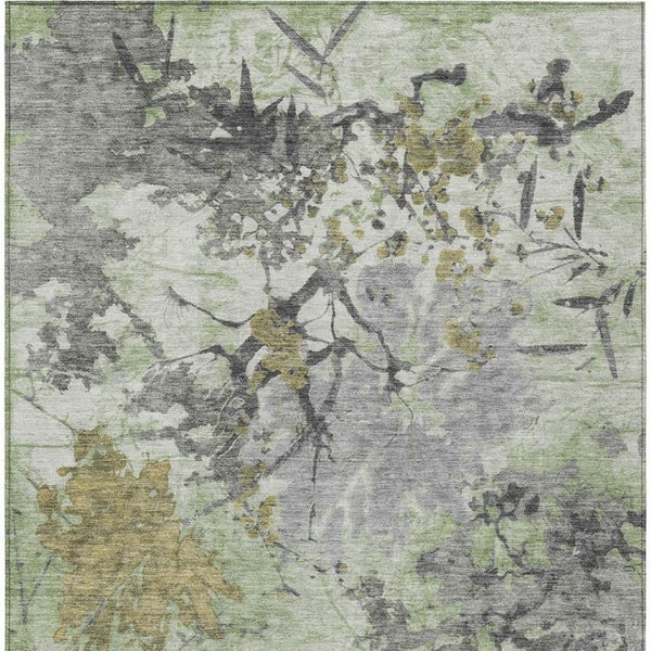 5 X 8 Abstract Indoor Outdoor Area Rug Washable Polyester for Patio or Living Room
