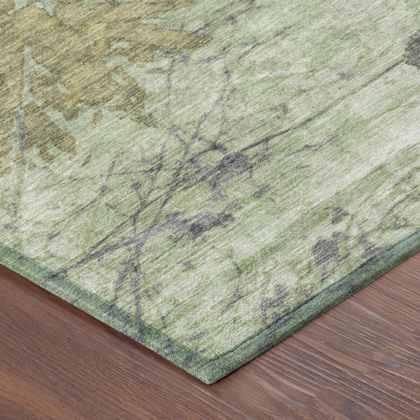 5 X 8 Abstract Indoor Outdoor Area Rug Washable Polyester for Patio or Living Room